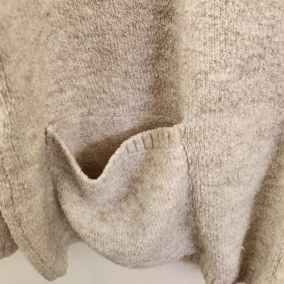 Zara Knit‎ Cardigan Sweater Women's Button Front Gray Size Small - Picture 6 of 9